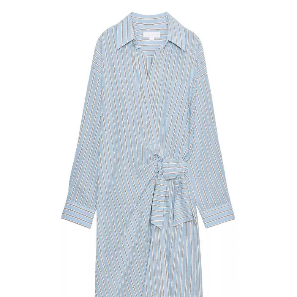 zara light blue maxi dress Zara Ruched Bodice Maxi Dress -Powder-Blue Daisies